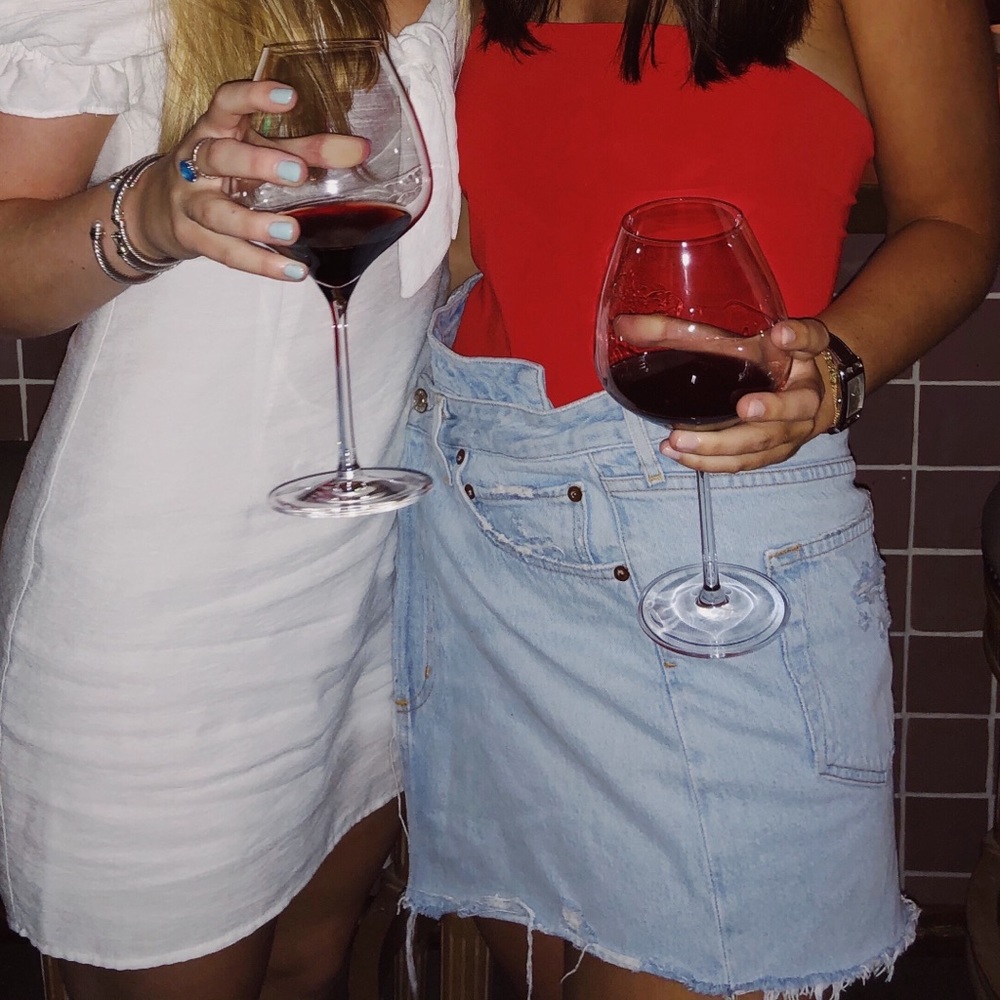 Asymmetric Jean Skirt Agolde
